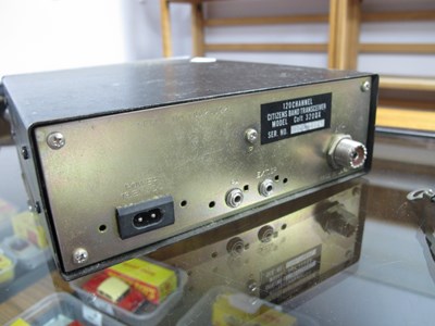 Lot 555 - A Colt 320 DX Black Shadow SSB CB Radio...
