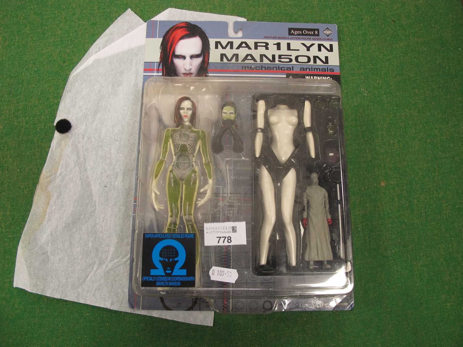 Lot 778 - A Fewture/Art Storm Marilyn Manson - MAR1LYN