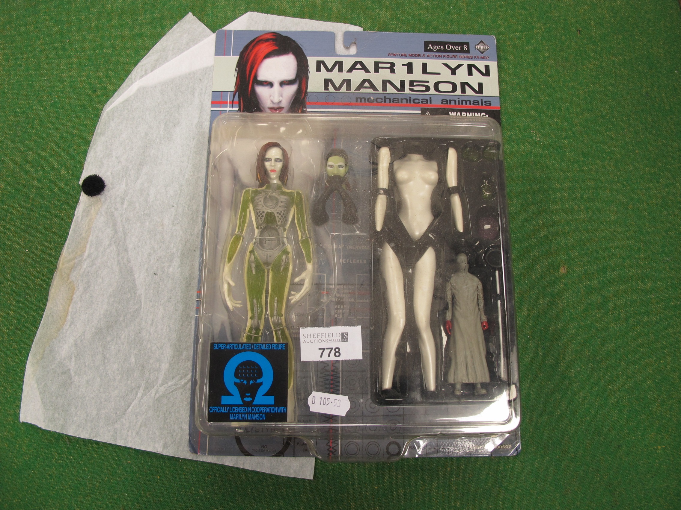 Lot 778 - A Fewture/Art Storm Marilyn Manson - MAR1LYN