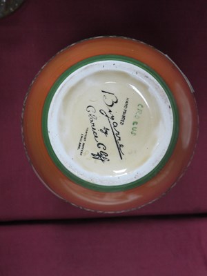 Lot 1090 - A Newport Pottery Bizarre Clarice Cliff Vase,...