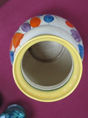 Lot 1090 - A Newport Pottery Bizarre Clarice Cliff Vase,...
