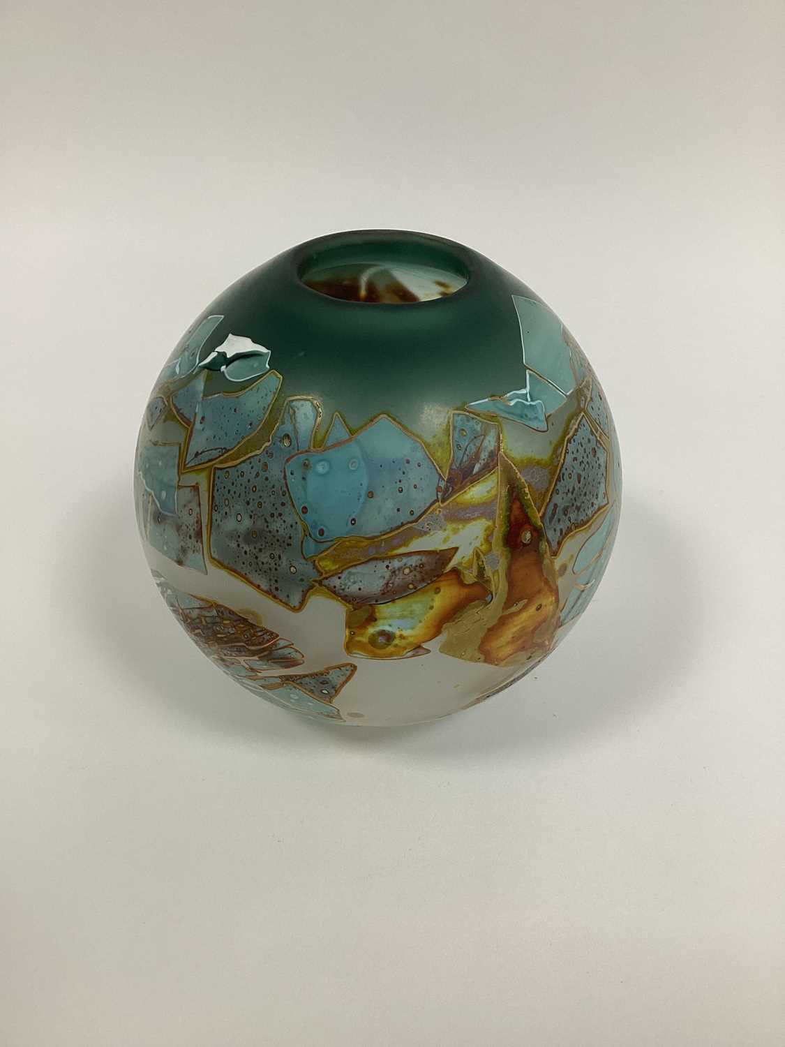 Lot 1006 - A Louis LeLoup (b.1929 Belgium) Art Glass Vase,...