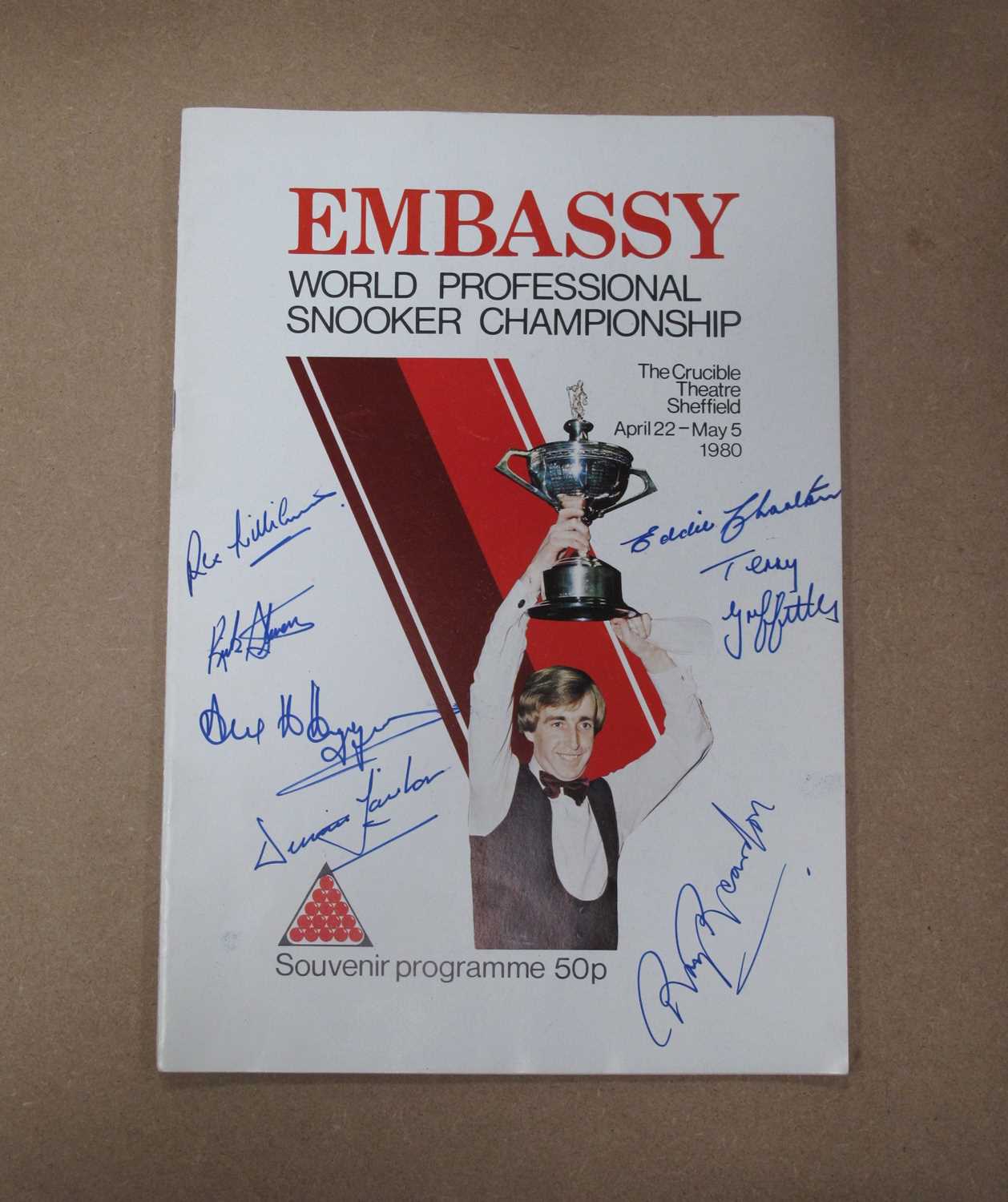 Lot 735 - Snooker - 1980 World Professional Snooker...