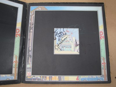 Lot 875 - Led Zeppelin Signatures, signed to the inside...