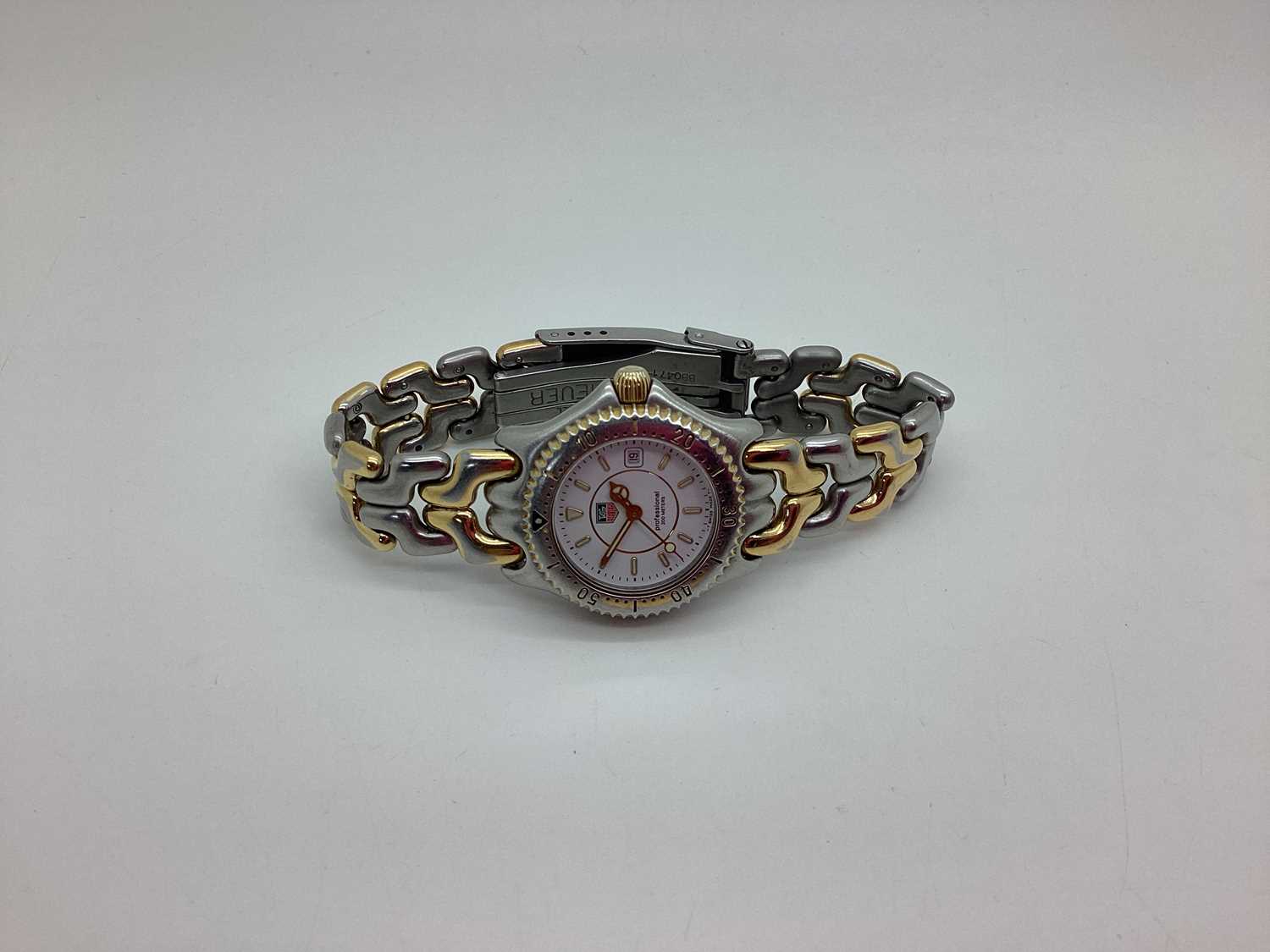 Lot 105 - Tag Heuer; A Professional 200 Metres Ladies...