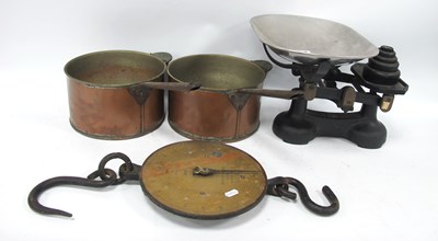 Lot 1487 - Salters Trade Spring Balance Scale, scales and...