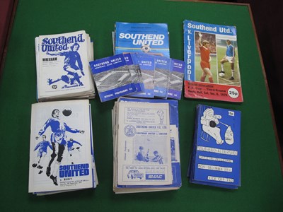 Lot 440 - Southend United Home Programmes, approximately...