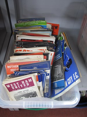 Lot 448 - 1960s Football Programmes, over 400 programmes,...