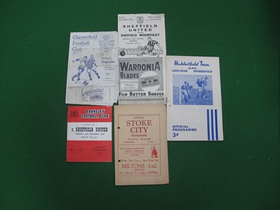 Lot 680 - Sheffield United Programmes 1945-6 at...