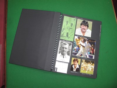 Lot 465 - Cricket - Signed photographs and autographs,...