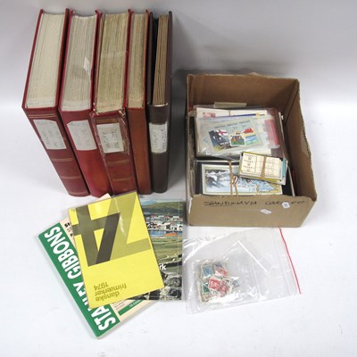Lot 1419 - Stamps: A Large Scandinavian Stamp Collection,...