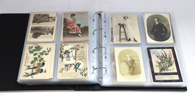 Lot 1372 - An Album of Early XX Century Picture Postcards...