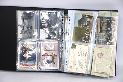 Lot 1377 - An Album of Early XX Century Picture Postcards,...