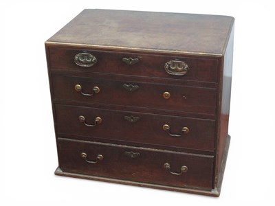 Lot 1607 - An XVIII Century Mahogany Chest of Drawers,...