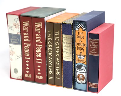 Lot 1370 - Eight Various Folio Society Books, all in slip...