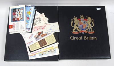 Lot 1418 - Stamps: A 'Davo' Great Britain Deluxe Album,...