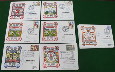 Lot 790 - Liverpool Autographs Official Football Cover...