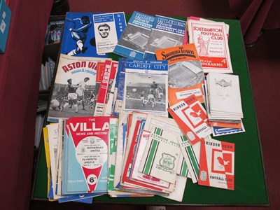 Lot 868 - Rotherham United 1960s Away Programmes...