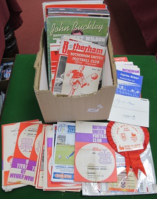 Lot 873 - Rotherham United Big Match, testimonials and...