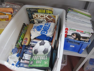 Lot 509 - Backpass and Other Football Magazines,...
