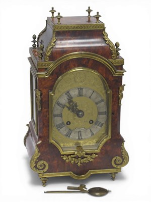 Lot 1503 - A Late XIX/Early XX Century Bracket Clock, the...