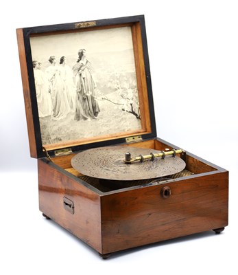 Lot 1276 - A Late XIX Century Table Top Polyphon, the...