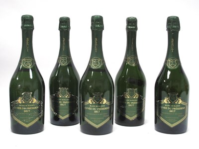 Lot 1457 - Blanc De Blancs Sparkling Wine - Five Bottles...
