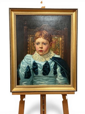Lot 1197 - FREDERICK SWYNNERTON (1858-1918) 
Portrait of...