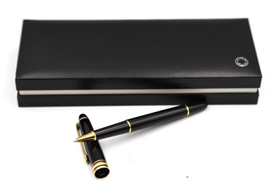 Lot 1352 - A Boxed Mont Blanc Meisterstuck Ballpoint Pen,...