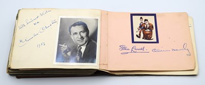 Lot 1342 - A Vintage Autograph Album, to include...