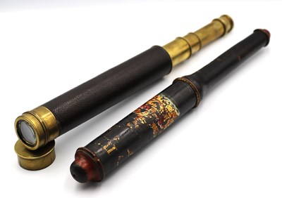 Lot 1264 - A Georgian Painted Treen Policeman's Truncheon,...