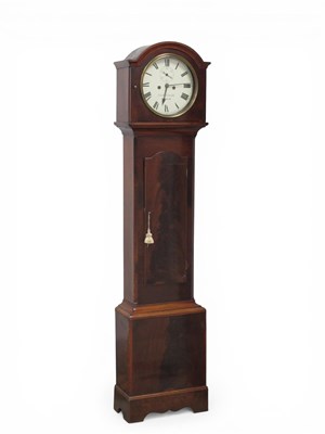 Lot 1514 - A XIX Century Mahogany Eight Day white Dial...