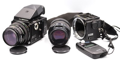 Lot 1251 - A Zenza Bronica ETRS Medium Format Camera,...