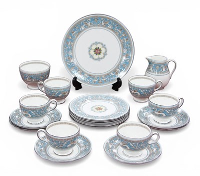 Lot 1038 - A Wedgwood Porcelain 'Florentine' Pattern Part...