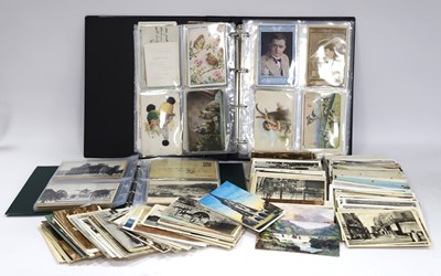 Lot 1393 - Two Albums of Mainly Early XX Century Picture...