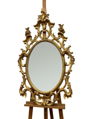 Lot 1519 - A Mid XX Century Gilt Wood 'Rococo' Style...