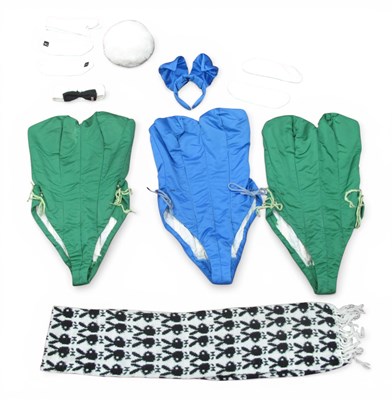Lot 1443 - Playboy - A Rare Blue Satin Made To Measure...