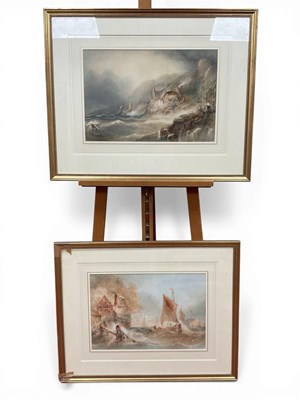 Lot 1203 - JAMES CARTER (1798-1855), 
Fishing boat on...