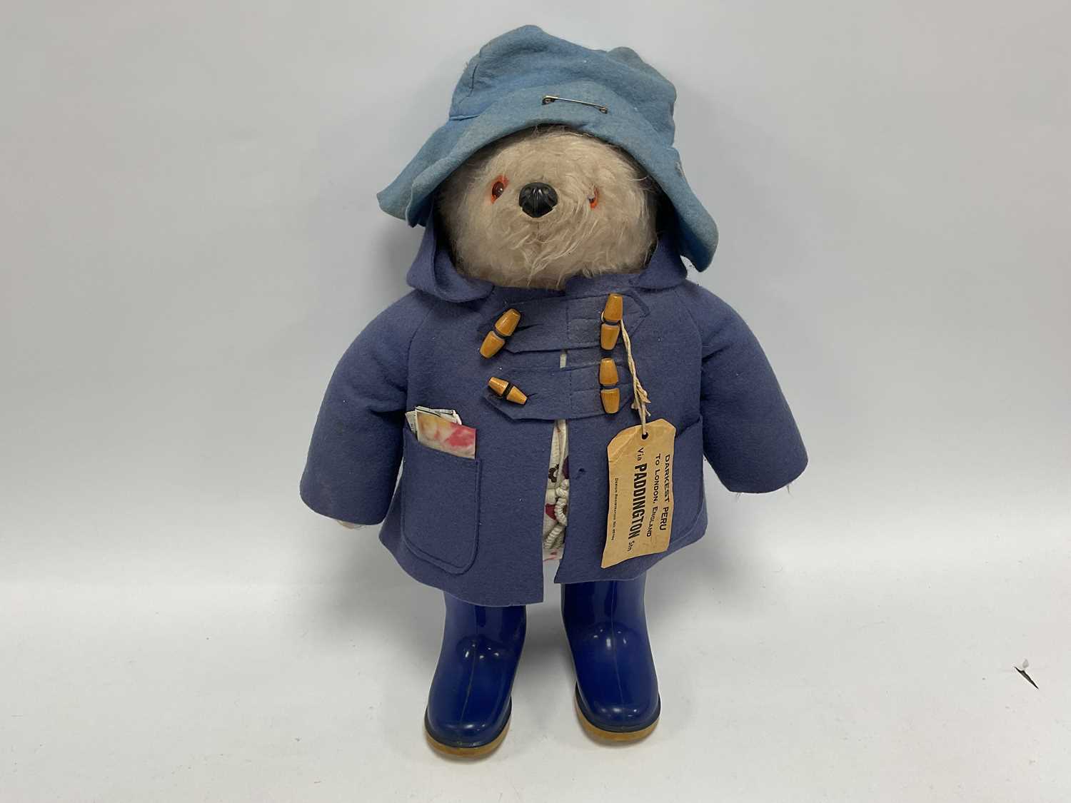 Lot 320 - A Gabrielle Designs Paddington Bear. In blue...