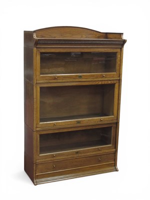 Lot 1597 - "The Lebus Bookcase" Oak Early XX Century...