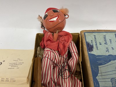 Lot 302 - Two Circa 1950s boxed Pelham Puppets, one LS...