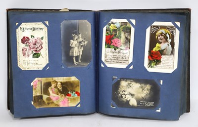 Lot 1376 - An Early XX Century Album of Picture Postcards,...