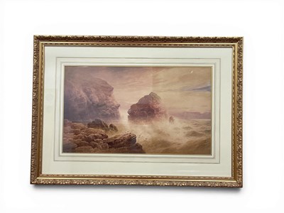 Lot 1167 - WILLIAM MATTHEW HALE (1837-1929) Stormy Seas...