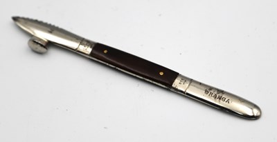 Lot 1343 - A Wusthof, Solingen Orange Peeler, the wood...
