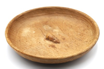 Lot 1280 - A Robert Thompson 'Mouseman' Oak Bowl, of...