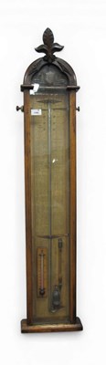 Lot 1496 - An Admiral Fitzroy Mercury Barometer, in a...