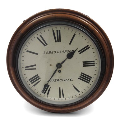 Lot 1510 - A Late XIX Century Large Mahogany Cased Wall...