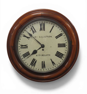 Lot 1511 - A Late XIX Century Large Mahogany Cased Wall...