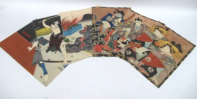 Lot 1137 - KUNISADA TOYOKUNI III (1786-1865) 
Triptych -...