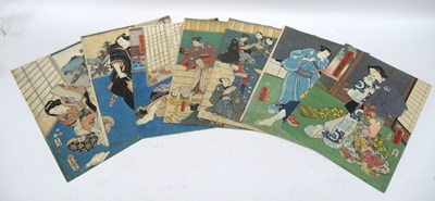 Lot 1138 - UTAGAWA KUNISADA 1st/TOYOKUNI III 
Triptych -...